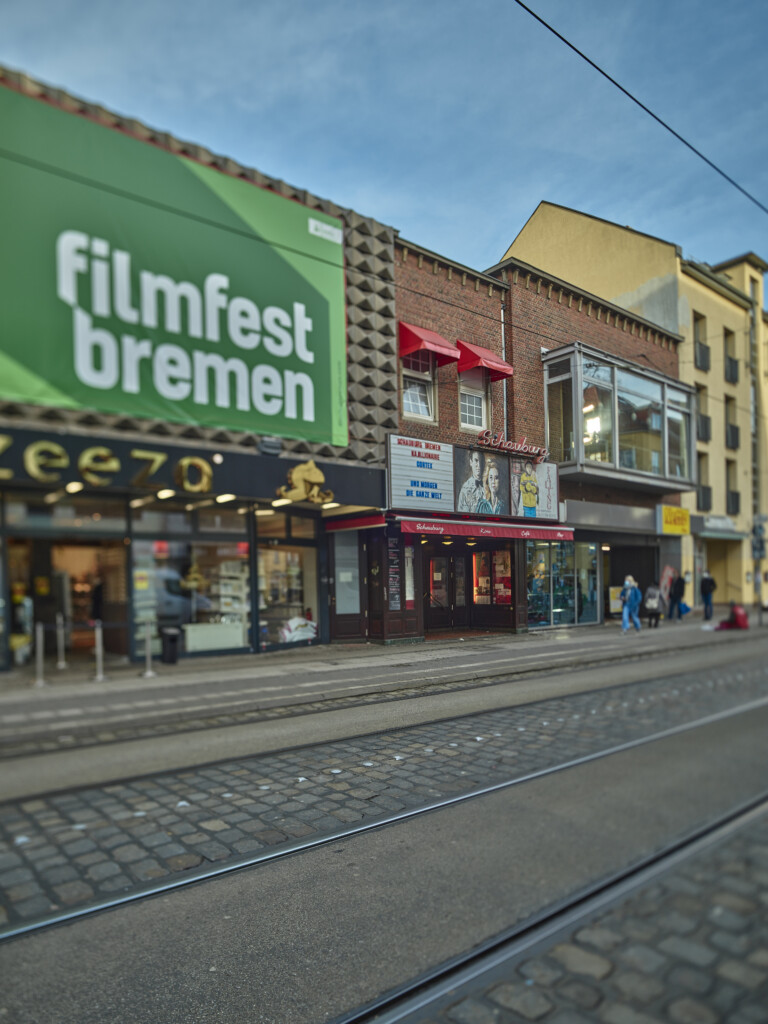 Blick auf das Kino Schauburg im Bremer Steintor-Viertel
