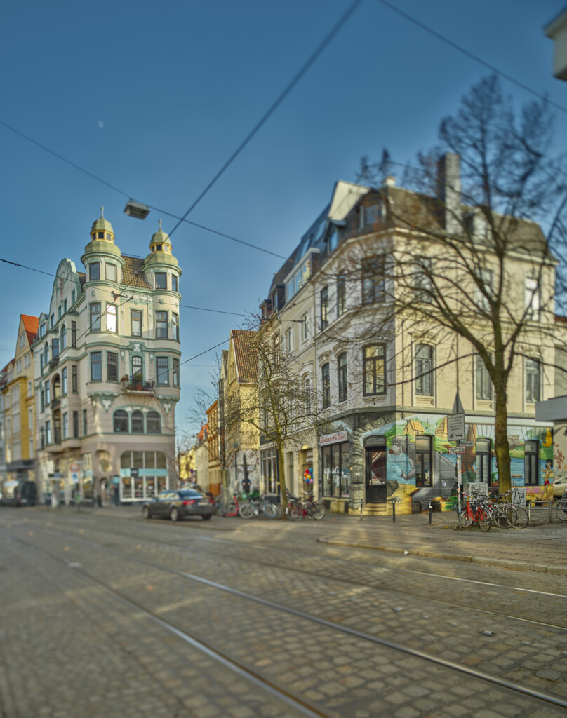 Blick auf das Bremer Ostertor Stadtviertel